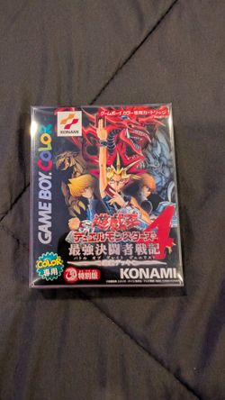 Yugioh Duel Monsters 4 Gameboy Color JP SEALED CARDS Yugi Version