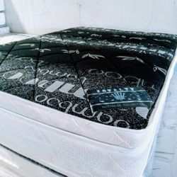 $200 Queen Pillow Top Mattress Only Brand New Free Delivery Same Day 