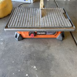 Ridgid Tile Saw 