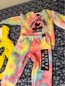Tie Dye Sweatpants set