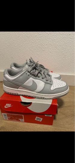 Nike Dunk Low Retro White Grey Sneakers