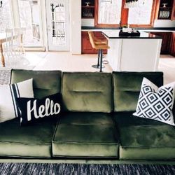 Modern Moss Green Sofa Couch Macleary By Ashley🌟New Brand🔥Color Options👌