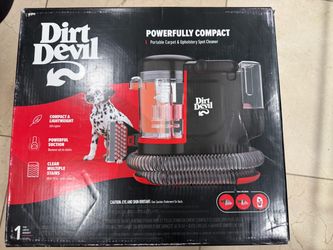 BRAND NEW IN BOX Dirt Devil Portable Carpet & Upholstery Cleaner – Pet Stain / Spot Cleaner, VACUUM