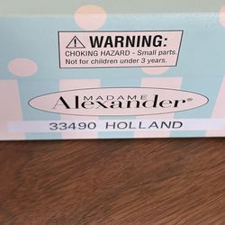 Madame Alexander Dolls - Holland - Box Only With Spoon