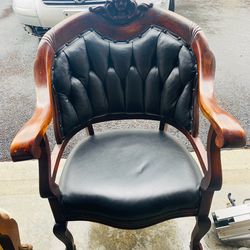 RAILROAD MID1800's ANTIQUE CONDUCTOR CHAIR