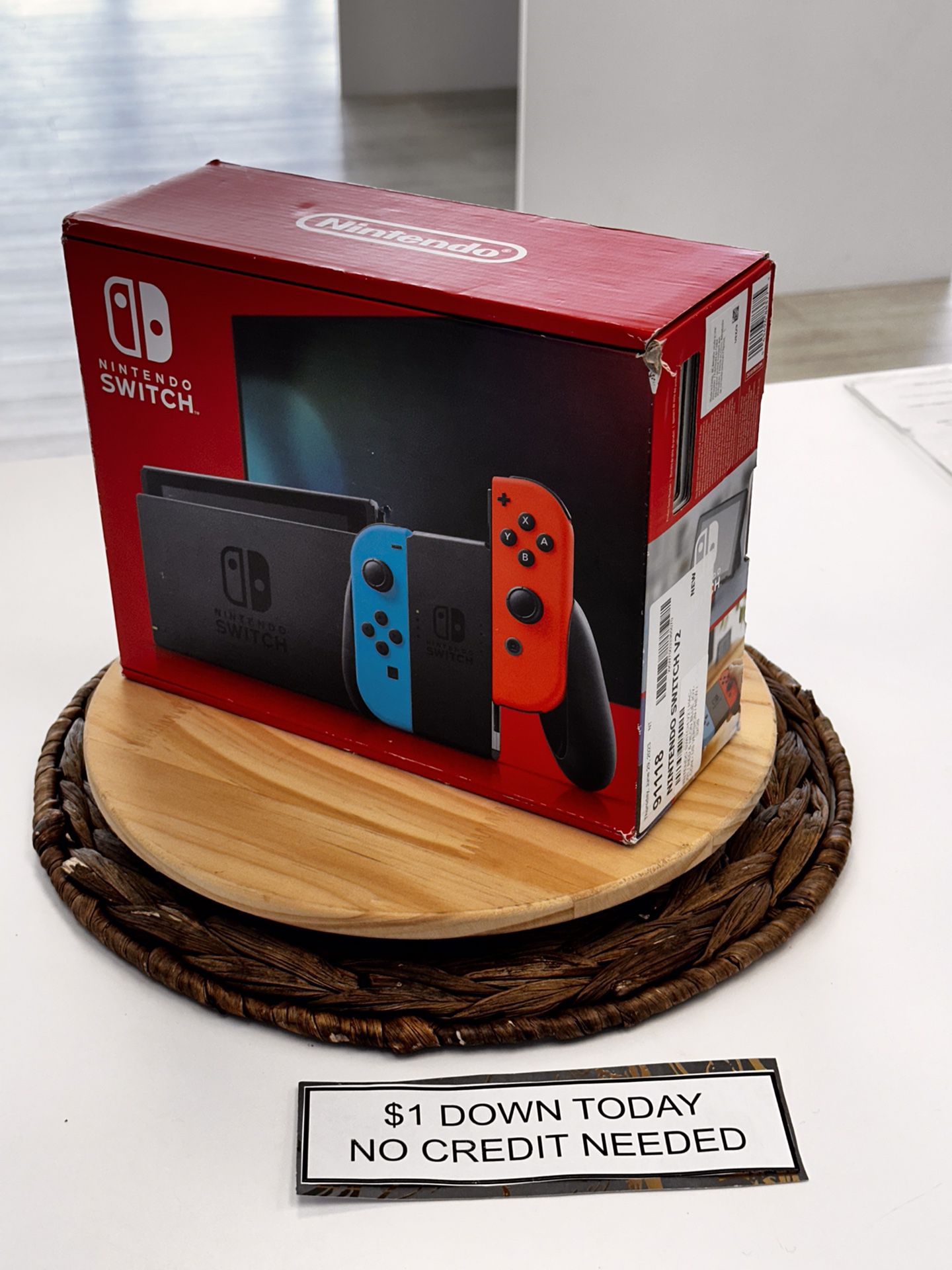 Nintendo Switch V2 Gaming Console NEW - Pay $1 Today to Take it Home and Pay the Rest Later!