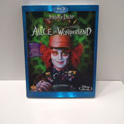 Disney  'Alice In Wonderland'  Widescreen Blu-Ray *New*