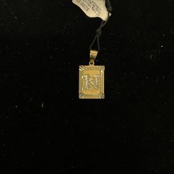 14KT Initial Pendant ‘N’ 28326-9