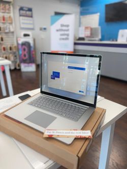 Microsoft Surface Laptop 6 For Business 15 Inch - Pay $1 To Take It Home Today and pay the rest later.