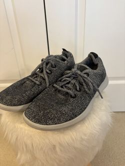 Allbirds Mens Size 10 Wool Runners Grey Running Shoes Sneakers