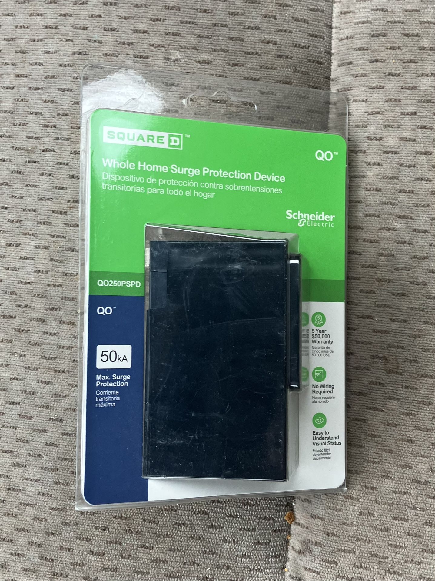 Square D QO 50ka Surge Protector 