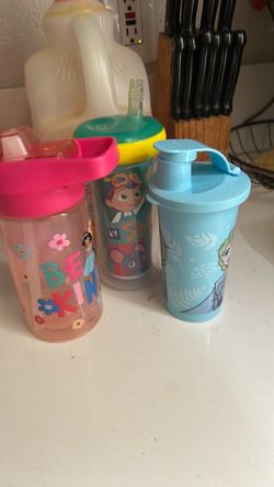 Kids Character Drink Cups Set of 3