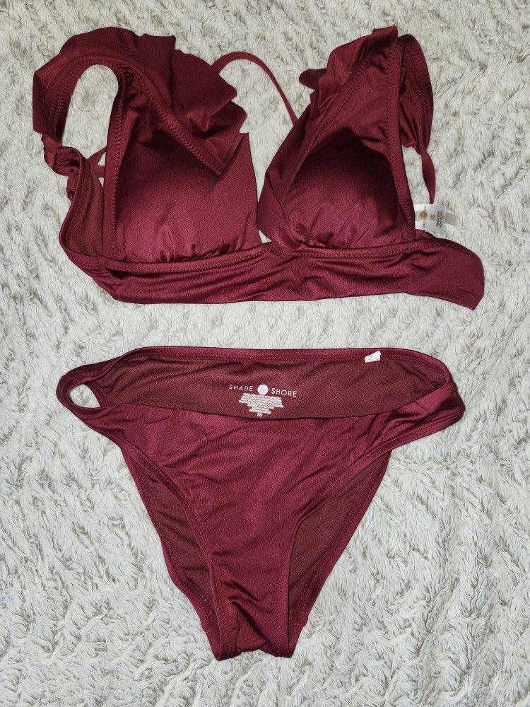 Ladies Bikini Bathing Suit 2 Piece Swimsuit Size Xs