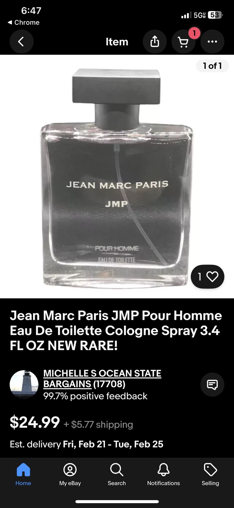 Jean Marc Paris JMP Pour Homme