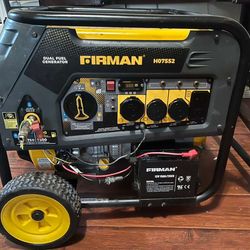 FIRMAN DUEL FUEL GENERATOR