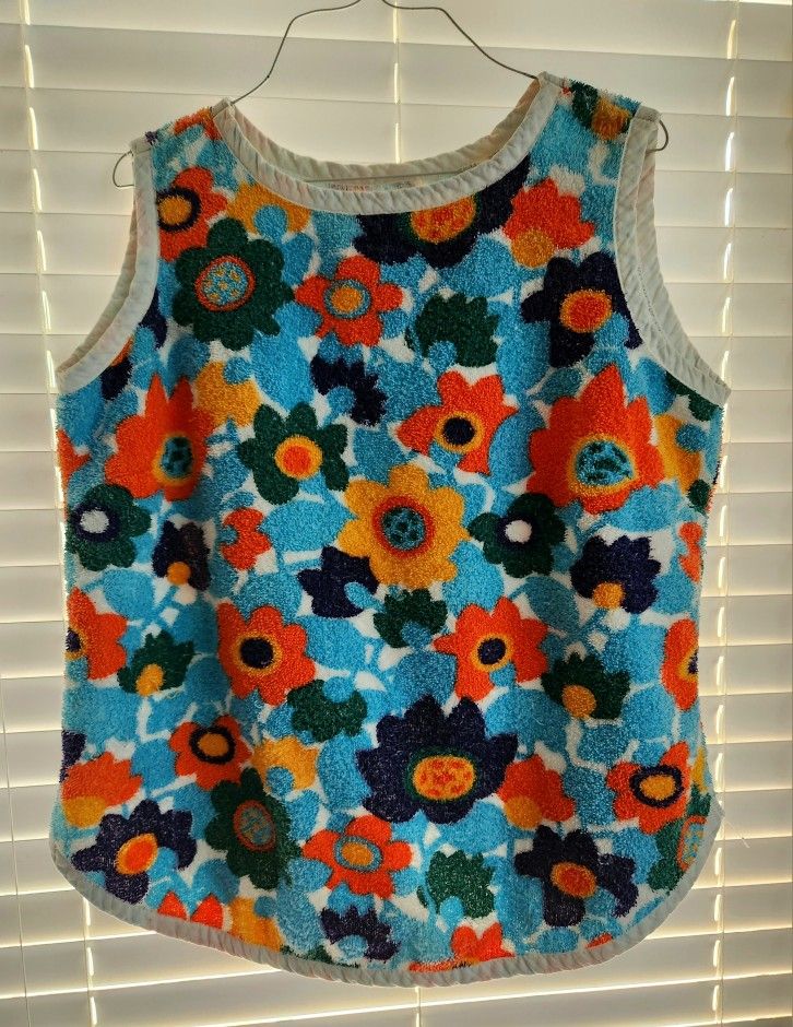 Girl's Cotton Towel Swimsuit Cover Up