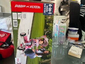 Radio Flyer 4-in-1 Activity Stroll 'N Trike