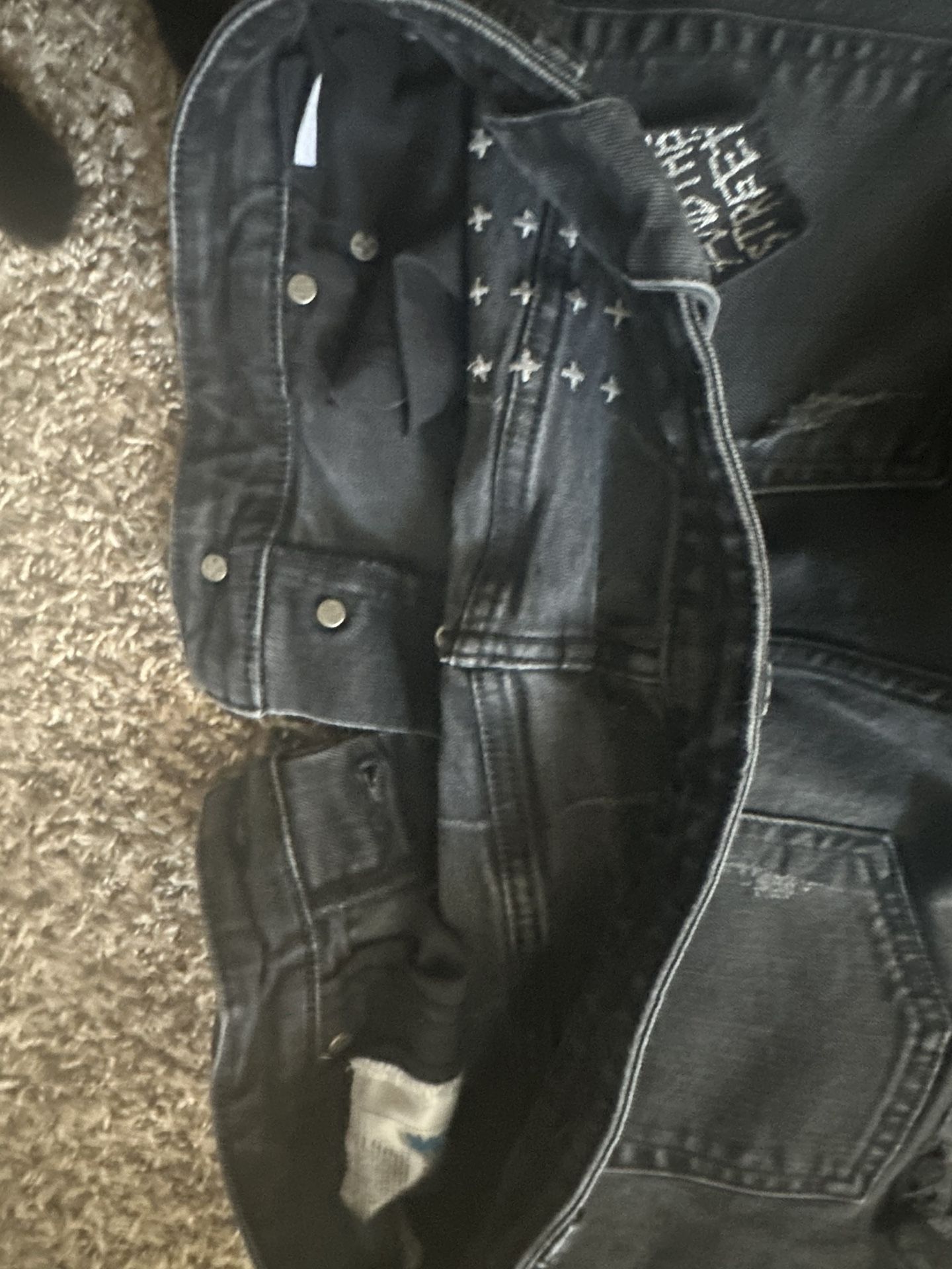 Ksubi Black Ripped Jeans