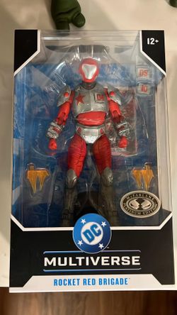 McFarlane DC Multiverse Rocket Red Brigade Platinum Edition