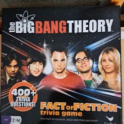 The big bang theory trivia game show 