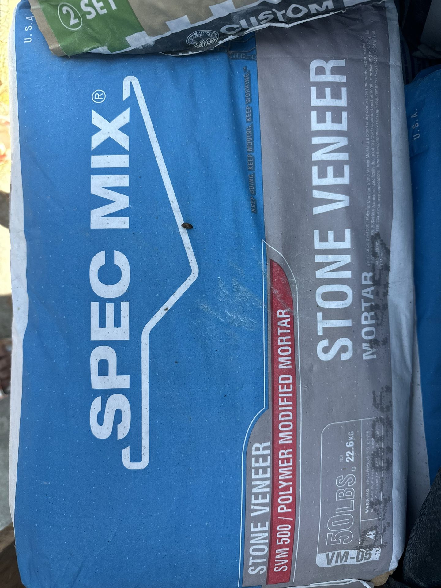 Spec Mix Mortar & 2 Mixers