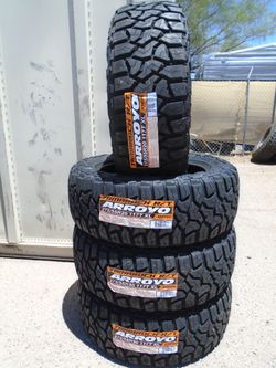 275/55/20 New Arroyo Tamarock R/T Rugged Terrain Tires