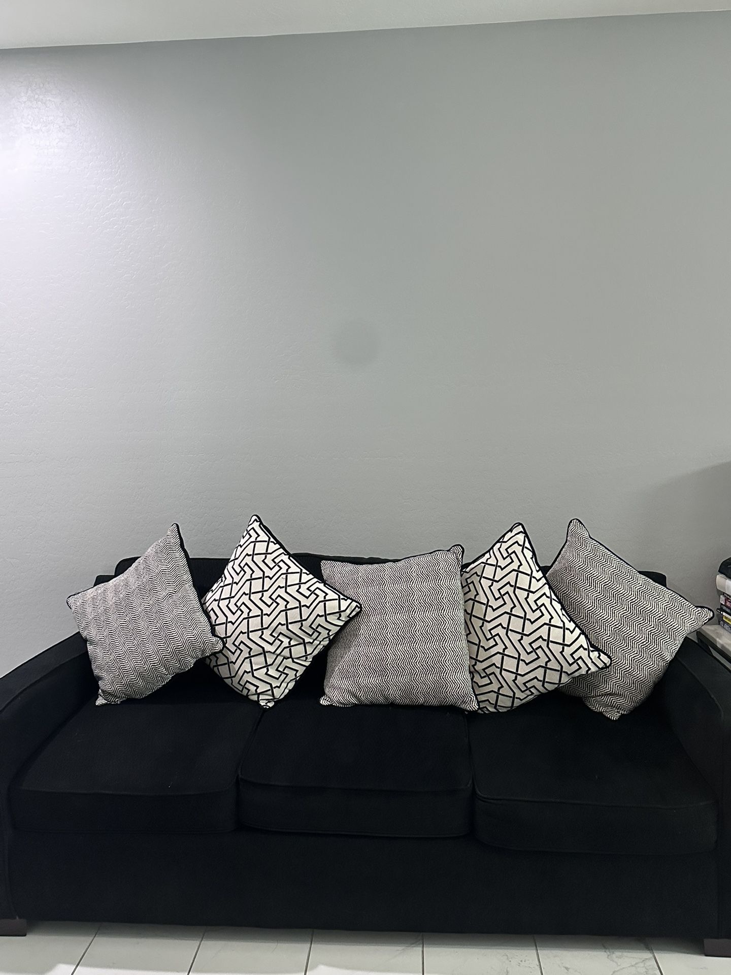 Black Couches