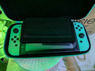 Nintendo Switch (Animal Crossing Edition) With Dock & Case