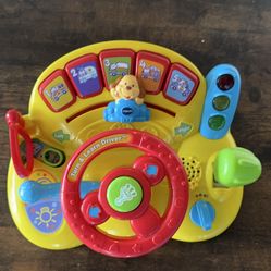 VTech Learn Driver Interactive Toy Steering Wheel
