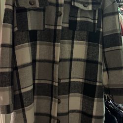 Flannel coat