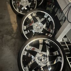 22’s Chrome Rims For 850$