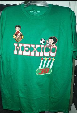Betty Boop Mexico Soccer T-shirt