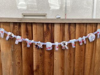 Frozen Happy Birthday Banner