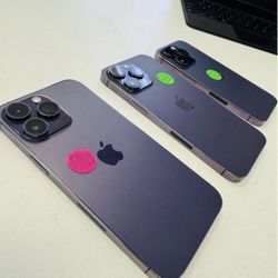 Iphone 14 pro max 128Gb Tmobile, Metro pcs.