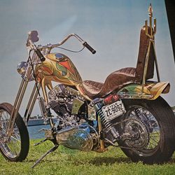 Vintage Harley Poster
