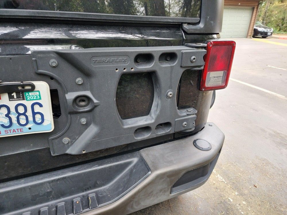 Teraflex Alpha Hd Tire Carrier For Jeep Wrangler Jk