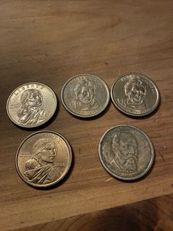 American $1 dollar coin