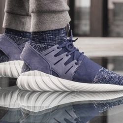 Adidas Originals Men’s Tubular Doom PK Sneakers – Blue