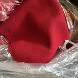 Red Cloth Napkins 