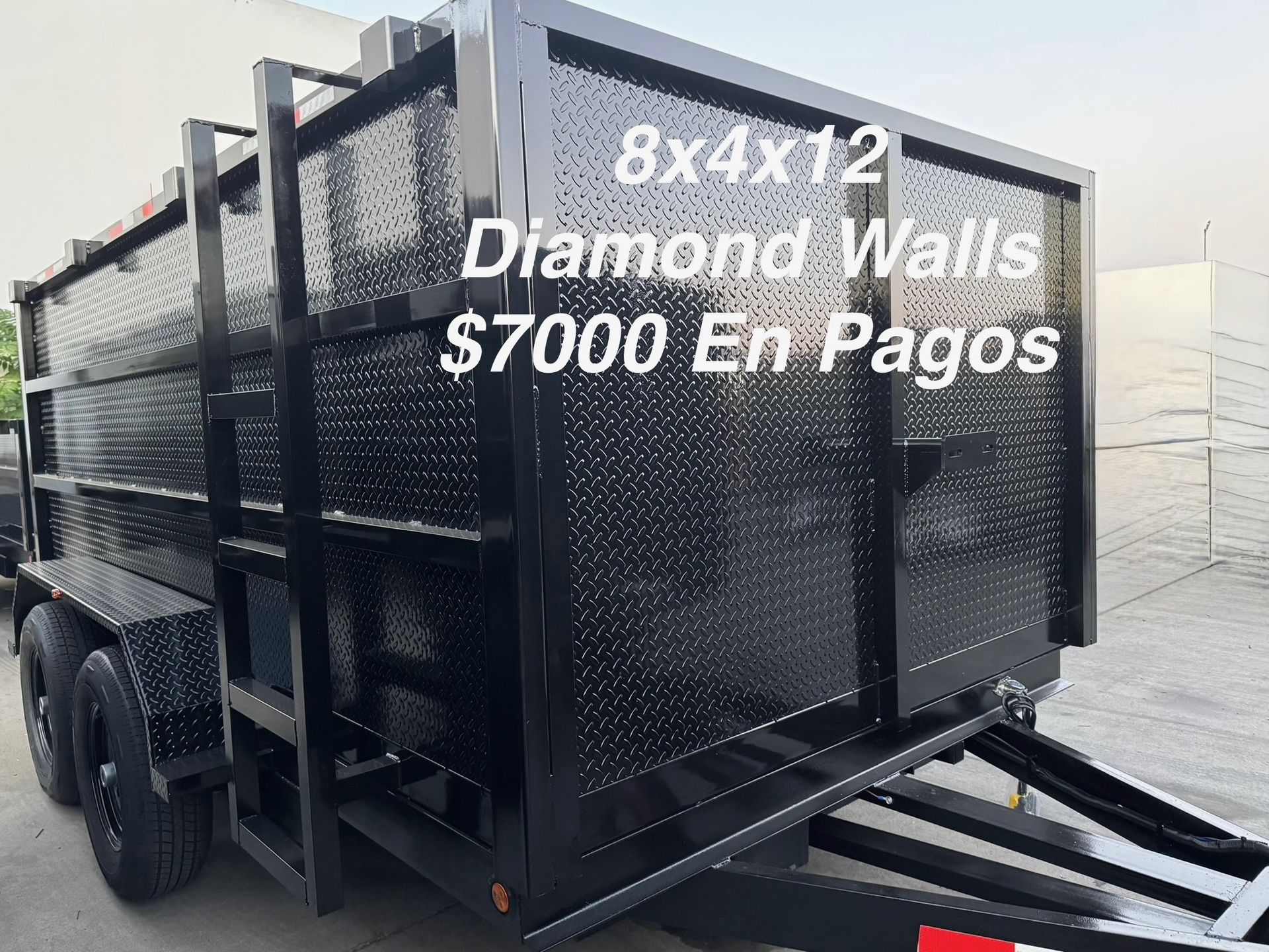 New 8x4x12 Hydraulic Dump Trailer 2026