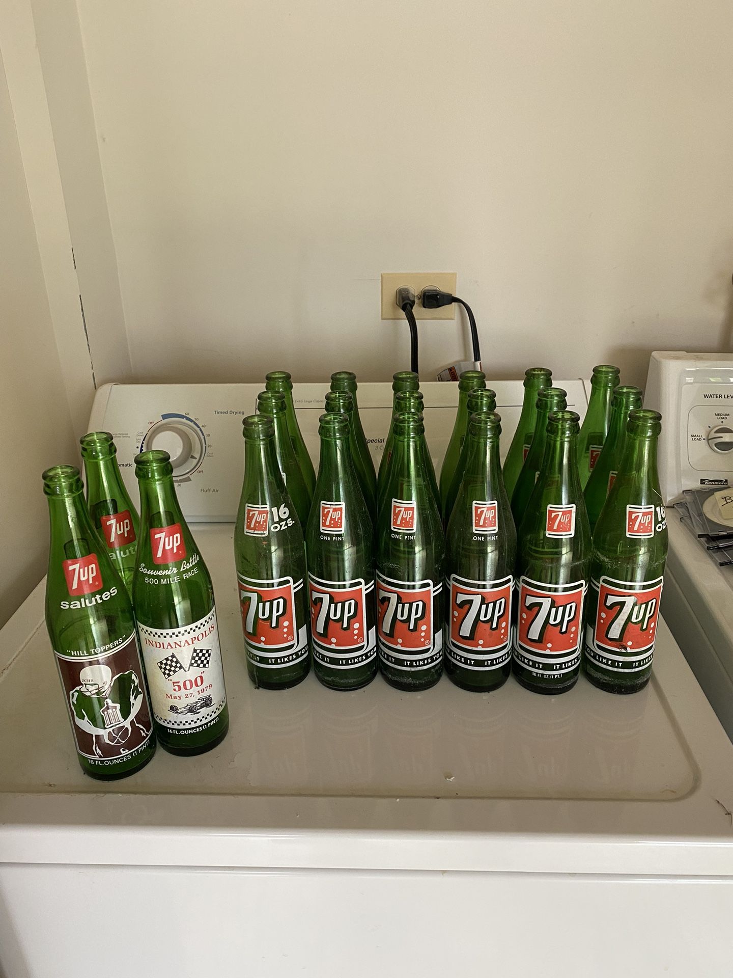 Old 7up Bottles