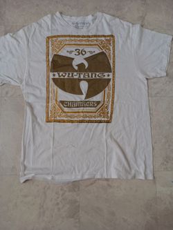 Wu TANG Clan T-shirt Size Adult XL 