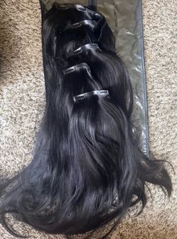 Bellami Silk Seam Hair Extensions 1B 240 grams