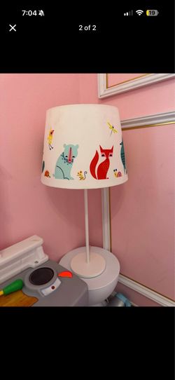 Kids room lamp and stand