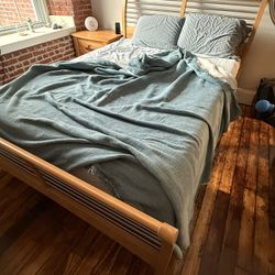 Solid Maple Queen Bed Frame