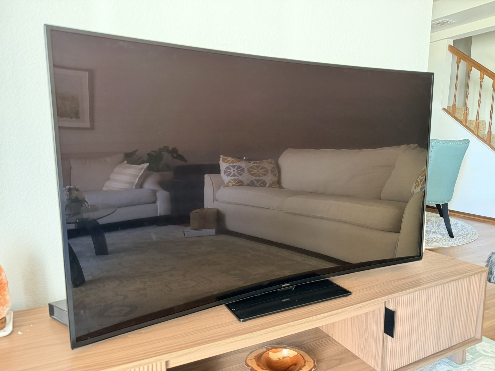 55” 4K Curved Smart Samsung Tv