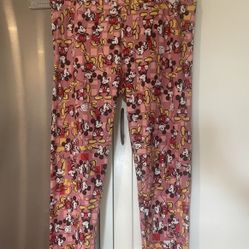 New Lularoe Disney Legging Tall & Curvy Mickey Mouse