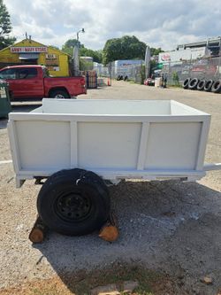 Homemade trailer