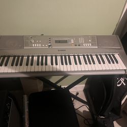 61 Key Keyboard with Stand and Adjustable Piano Seat