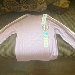 Girl’s Long Sleeve Peace T-Shirt
